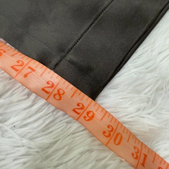 Women Old Navy Shiny Satin High Rise Wide Leg Pants in Olive Green Size Small - Picture 5 of 11